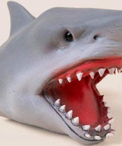 Schylling SC-SBFP Shark Baby Finger Puppet. Assorted Designs and Colours