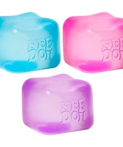 NeeDoh Nice Cube - Solid Squish - 3 Pack (Assorted)