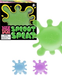 Schylling NeeDoh SplootSplat -The Splat That Sploots - Sensory Toy to Squish. Squeeze. and Pull - Ages 3 and Up - Color May Vary; One Per Pack