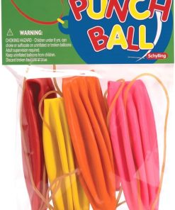 Schylling Punch Balloons - Includes 4 Balloons - Color May Vary (Pack of 1)