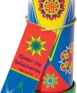 Schylling Classic Tin Kaleidoscope - Fun. Colorful Pattern-Changing Toy - Durable Tin with Multicolored Beads - Ages 3 and Up - One Piece