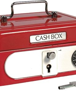 Schylling Locking Cash Box Red. 1 EA