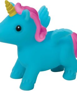 Schylling Itsy Bitsy Unicorn Squeezable and Stretchable Toy - Color May Vary (Pack of 1)