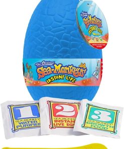 Sea-Monkeys? Egg Instant Life - World-s Only Instant Pets? - Assorted Colors - Ages 6+ (Pack of 1)