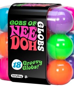 NeeDoh Teenie Globs - Mini Sensory Balls - 18 Pack