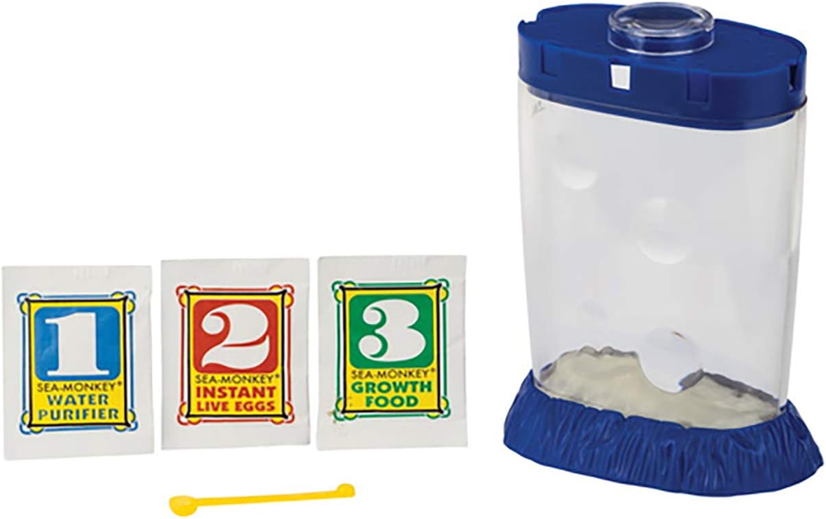 Sea-Monkeys Magiquarium - World-s Easiest. No-Mess Pet - Grow Your Own Pet in a Light-Up Aquarium - Ages 6 and Up - One Kit - Image 4