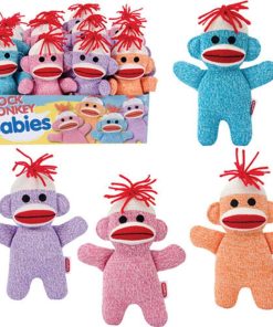 Sock Monkey Babies (Colors Will Vary)