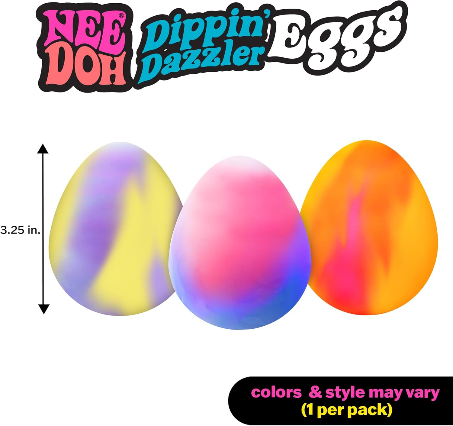 Schylling Needoh Dippin Dazzler - Sensory Squeeze Toy - Colors May Vary - Image 6