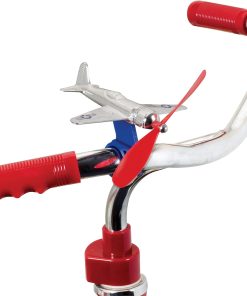 Schylling Bike Airplane - Bicycle Accessory for Handlebars with Oversized Spinning Propeller - Includes Airplane and Mounting Equipment - Ages 6 and Up - One Airplane