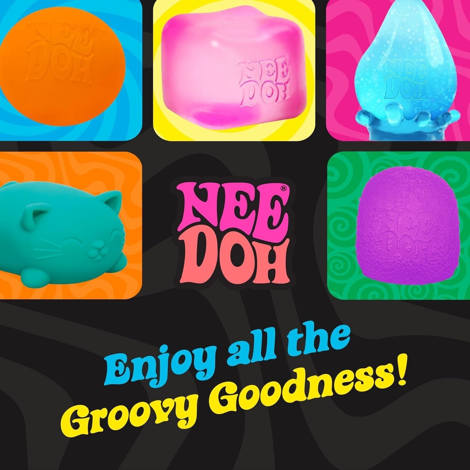 NeeDoh Gumdrop - Textured Sensory Toy - 2.5” - Image 7