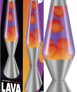 The Original Lava? Lamp - Large 52oz 16.3 - Vivid Twilight - Classic Liquid Motion Lamp - Orange Lava and Purple Liquid - Item #5119 (Amazon Exclusive)