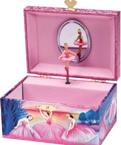 Schylling Iridescent Ballerina Jewelry Box. Pink