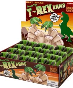Schylling Teenie Tiny T-Rex Arms Finger Puppet