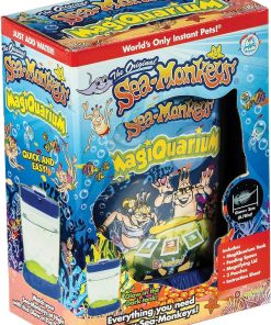 Sea-Monkeys Magiquarium - World-s Easiest. No-Mess Pet - Grow Your Own Pet in a Light-Up Aquarium - Ages 6 and Up - One Kit